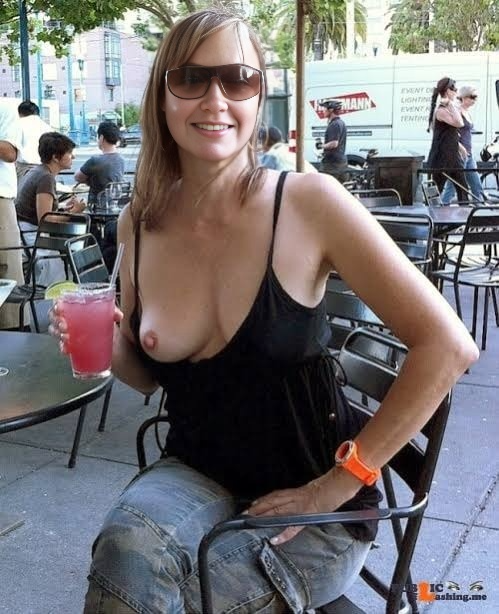Public flashing tits in public festivals — 20