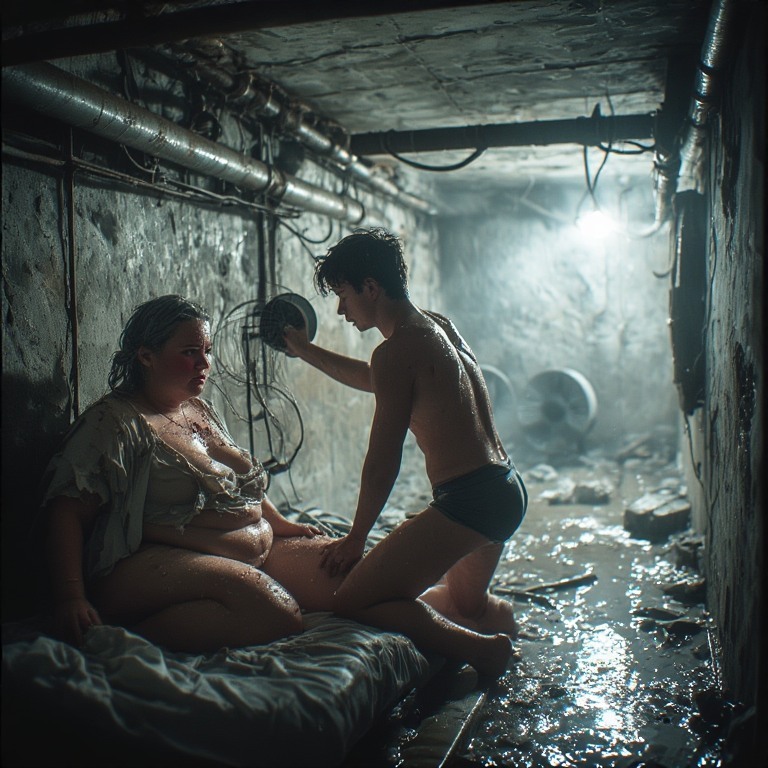 DutchCub surviving apocalypse with Fat Mature - p2 — 18