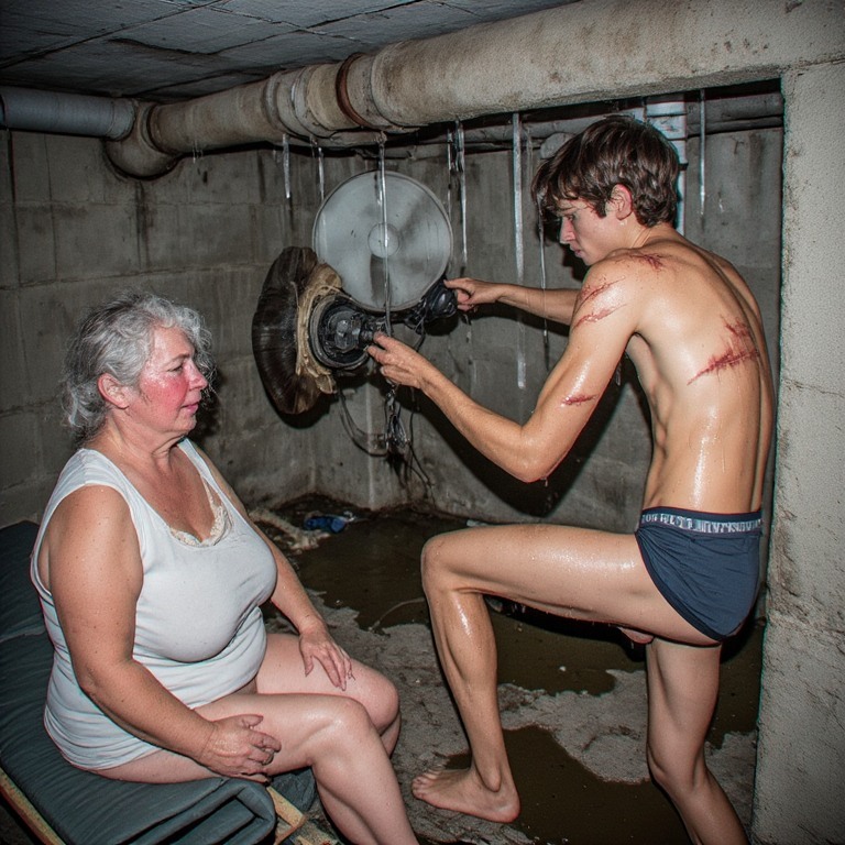 DutchCub surviving apocalypse with Fat Mature - p2 — 46