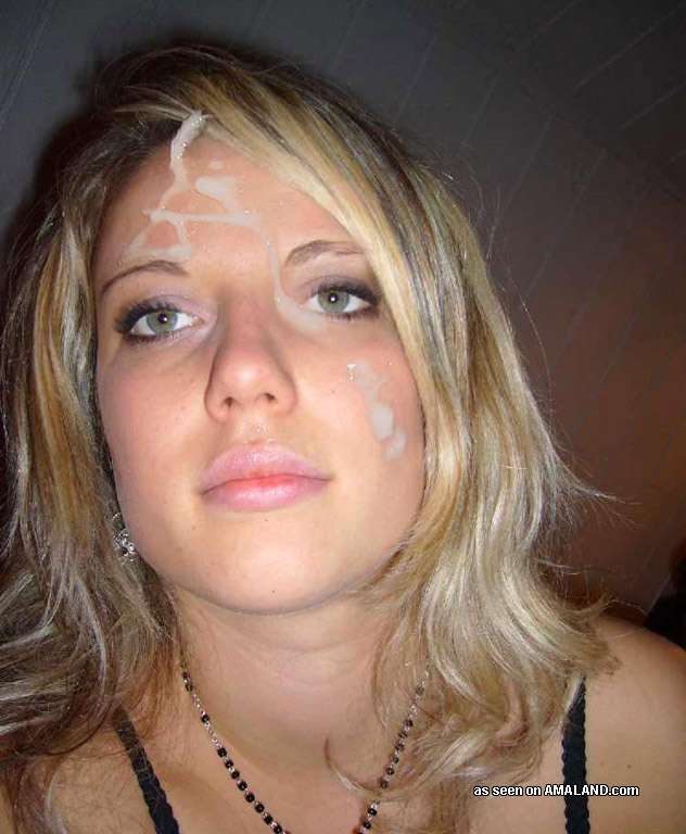 Smiling Faces covered in Cum — 39