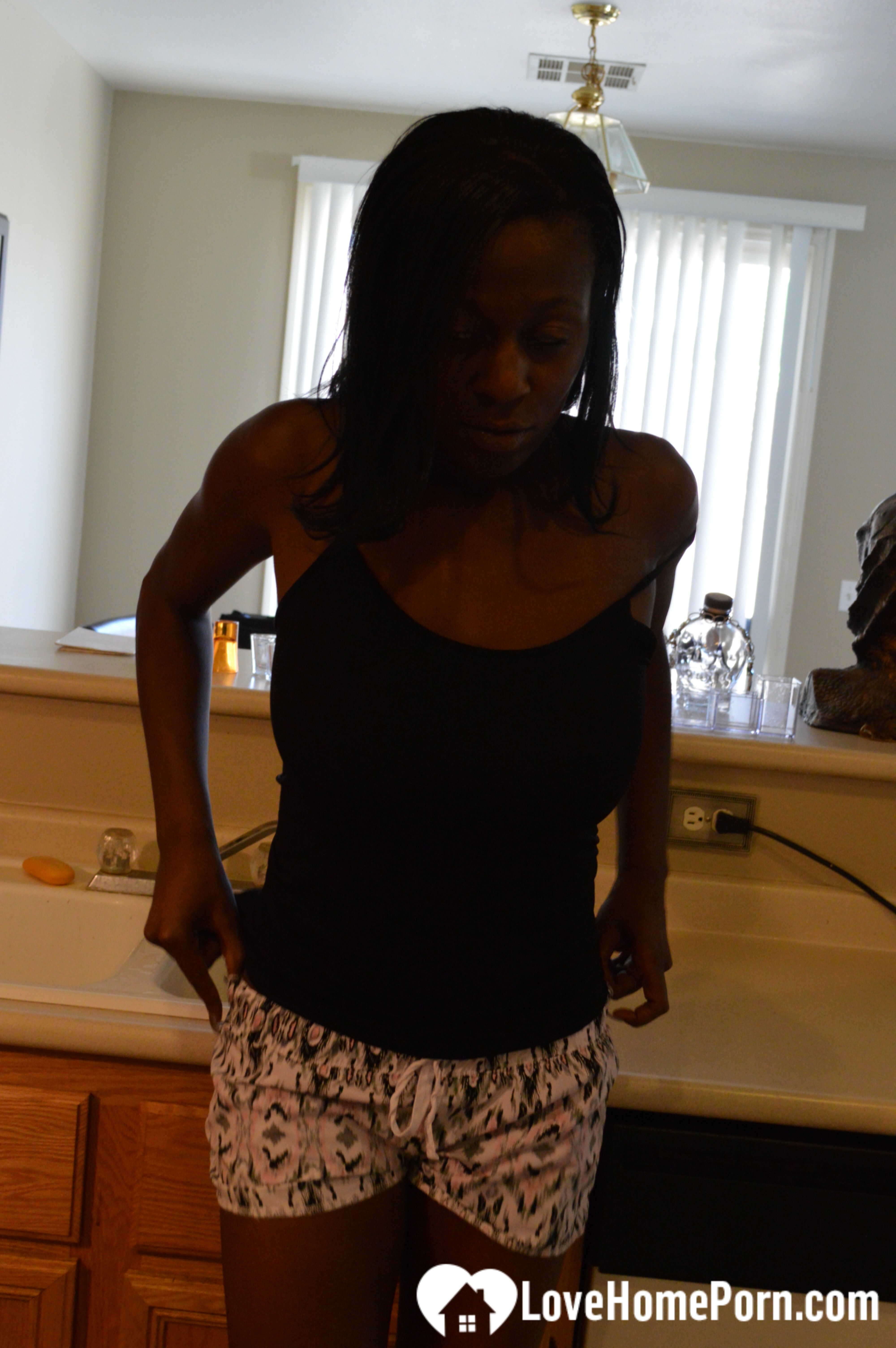 Ebony woman shows off both sides of her — 5