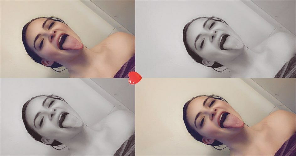Young Milf with long tongue shows you where to cum — 12