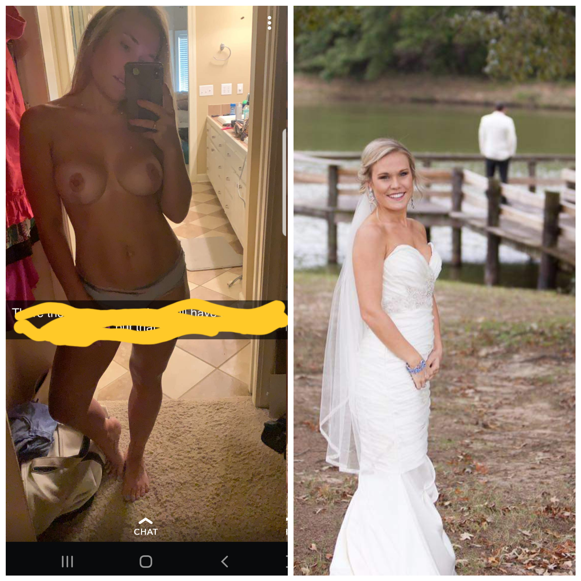 Amateur brides dressed/undressed — 7