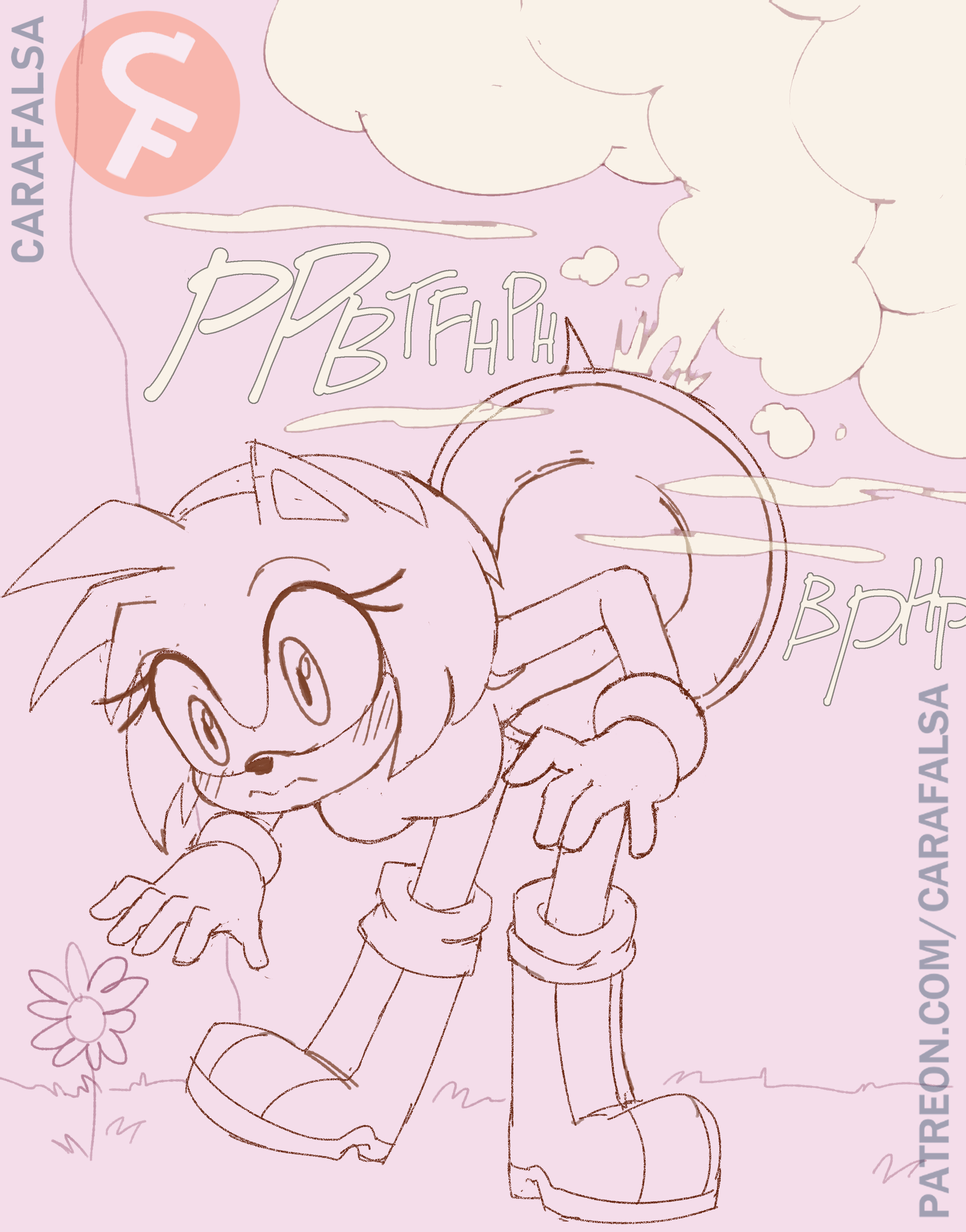 Amy Rose Farting and Pooping — 30